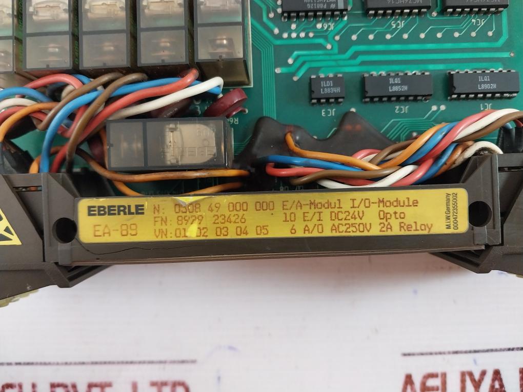 Eberle Ea-89 I/o Module, 10 E/i Dc24v