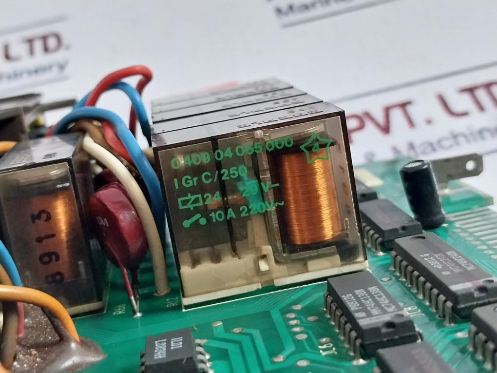 Eberle EA-89 Relay Module (E/A-Modul I/O-Module 6 A/O Ac250V 2A Relay)