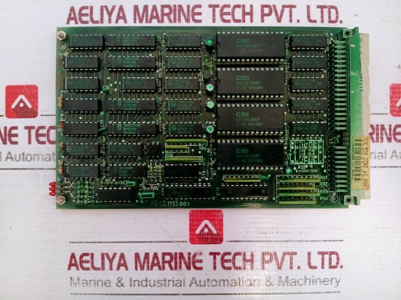 Eberle Ls 45 1155 Printed Circuit Board Input Module 013a40