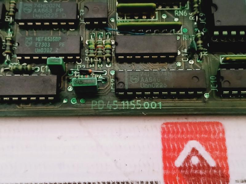 Eberle Ls 45 1155 Printed Circuit Board Input Module 013a40