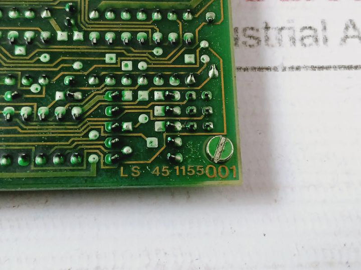 Eberle Ls 45 1155 Printed Circuit Board Input Module 013a40