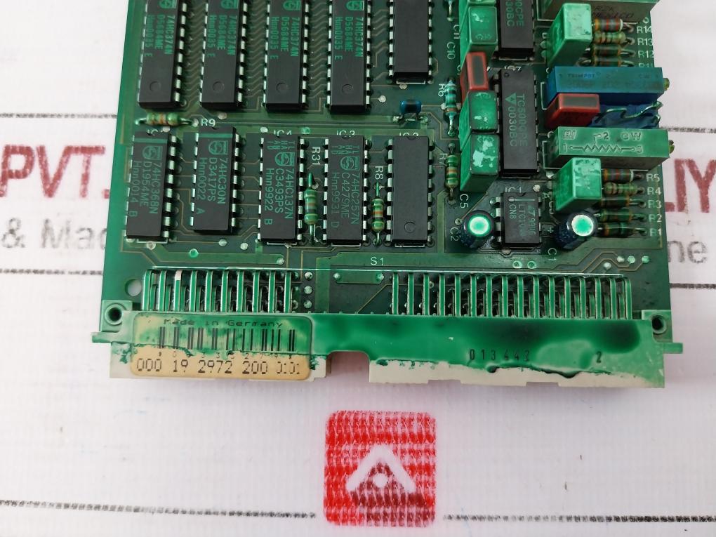 Eberle Pd 451199b Printed Circuit Board 107a 000 19 2972 200 0101