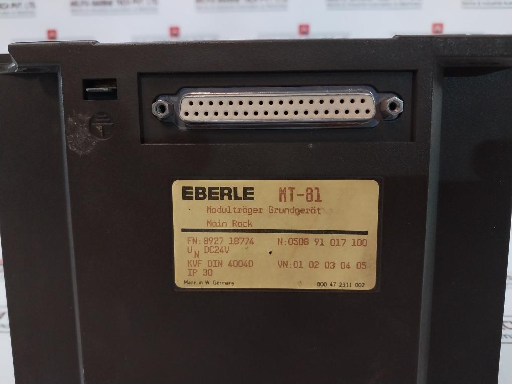 Eberle Pls 508 Programmable Controller 24V 6A