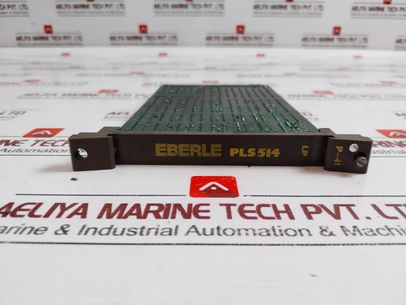 Eberle Pls 514 Processor Module P-41 Pd 451154/a