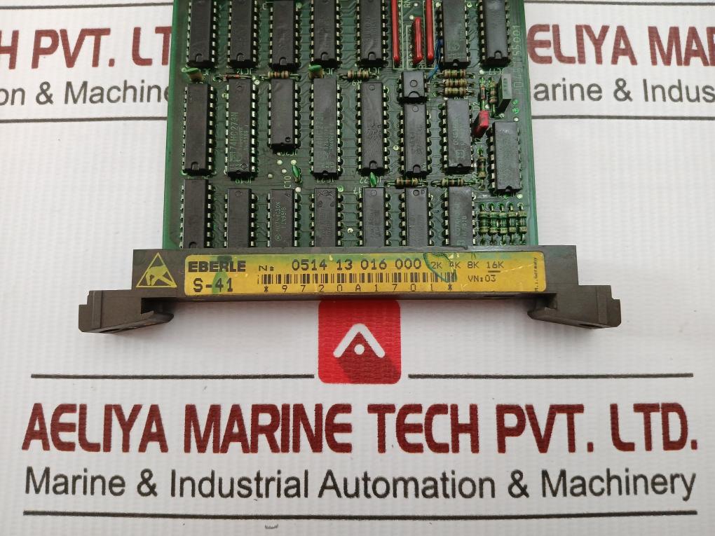 S-41 Main Processing And Logic Memory Pcb Module Eberle