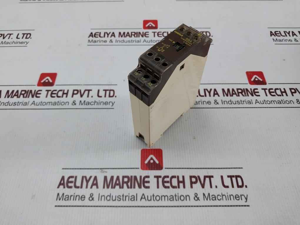 Eberle Sba-1 On Delay Time Relay 3-60 Min 220v Ac / 24v Uc 8a