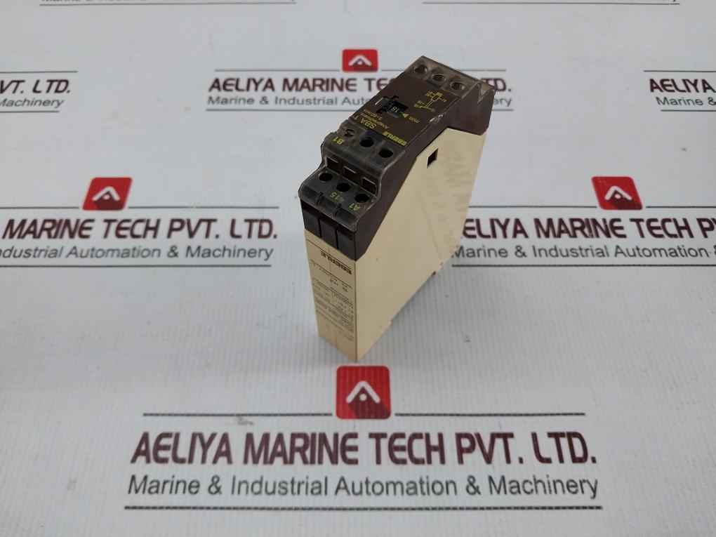 Eberle Sba-1 On Delay Time Relay 3-60 Min 220v Ac / 24v Uc 8a
