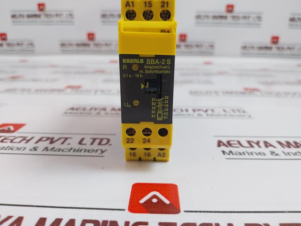Eberle SBA-2 S Time Relay 0,1s - 10h AC 250V 8A - Aeliya Marine Tech