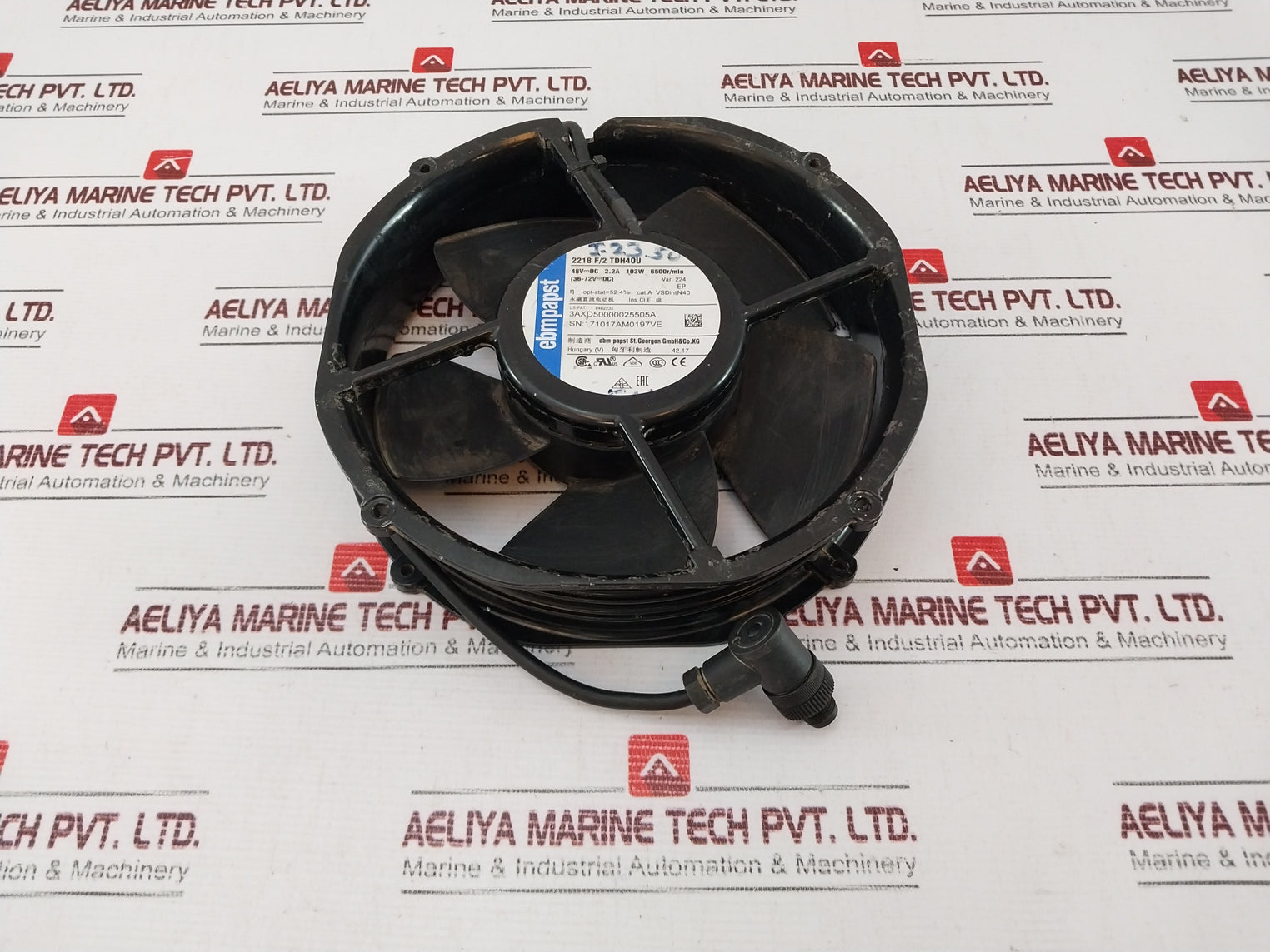 Ebm-papst 2218 F/2 Tdh40U Cooling Fan