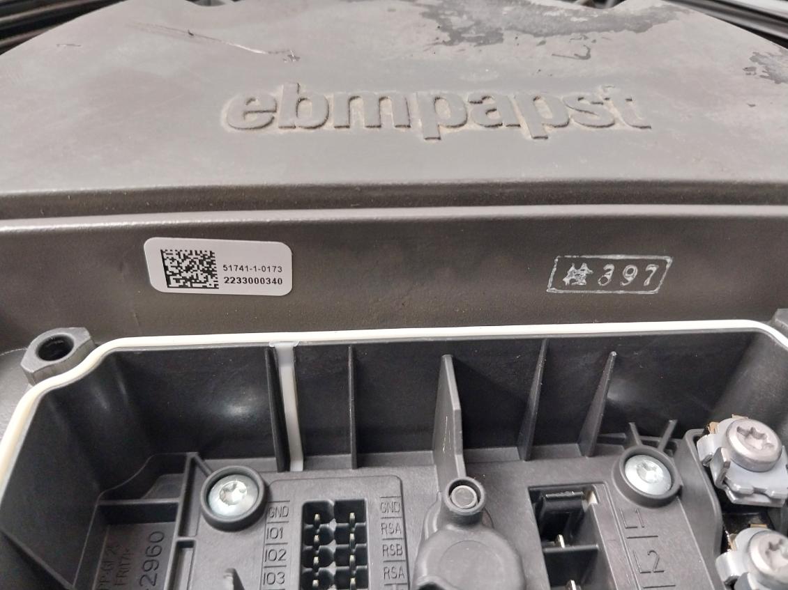 Ebm-papst 3Ph 380-480Vac 50/60Hz Axial Flow Cooling Fan W3G910-ku25-03/F01