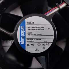 Ebm-papst 4606 Zh Axial Cooling Fan 115V 19W 50/60Hz