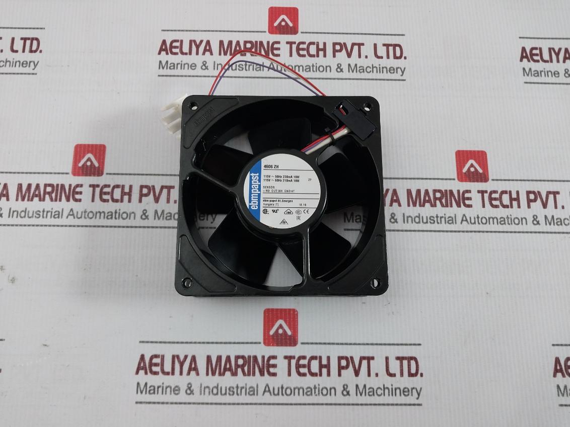 Ebm-papst 4606 Zh Axial Cooling Fan 115V 19W 50/60Hz