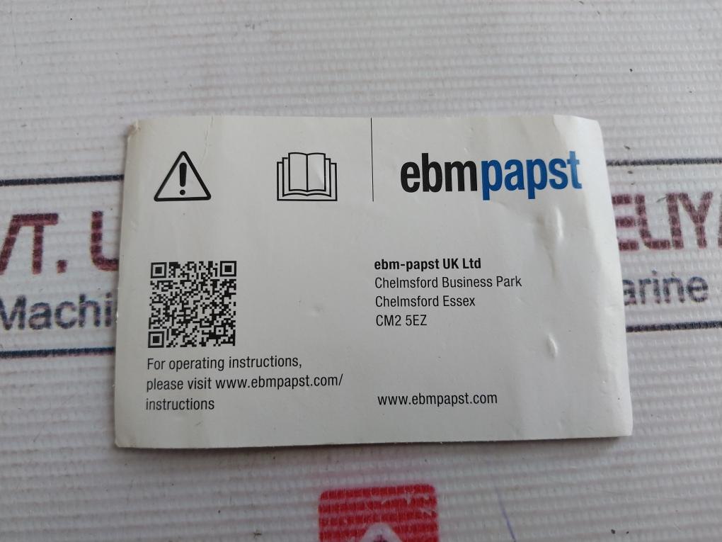 Ebm-papst 8880-n Cooling Fan 230V 50/60Hz