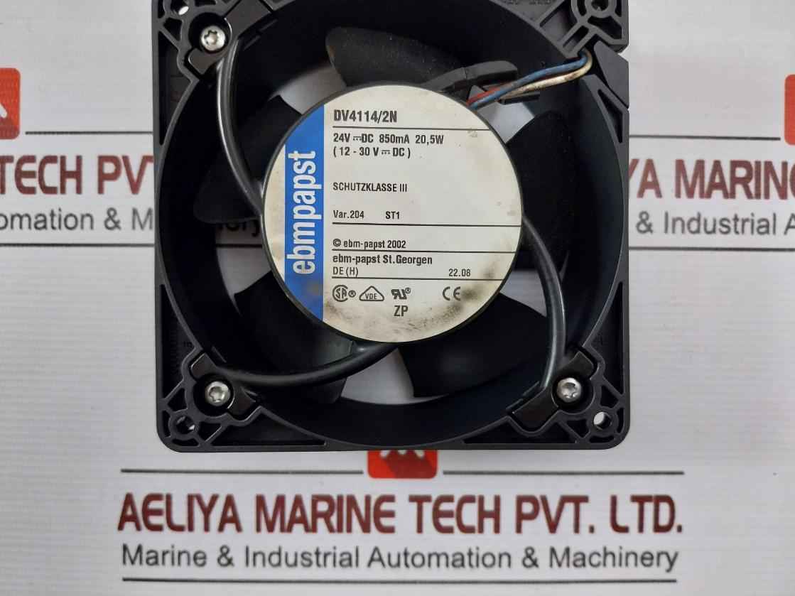 Ebm-papst Dv4114/2N Cooling Fan 24Vdc 850Ma 20,5W