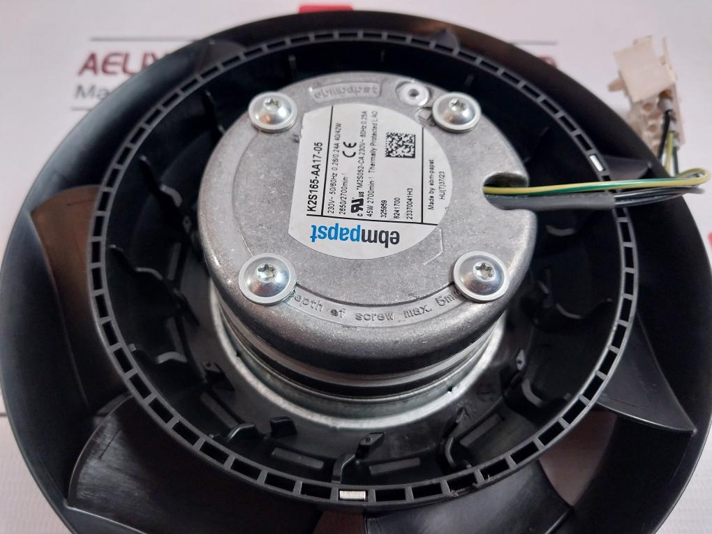 Ebm-papst K2S165-aa17-05 Centrifugal Fans 230V-50/60Hz 40/42W