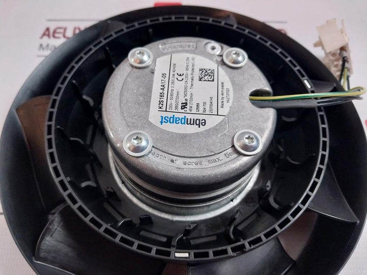 Ebm-papst K2S165-aa17-05 Centrifugal Fans 230V-50/60Hz 40/42W