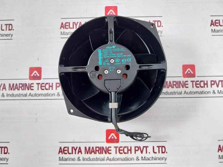 Ebm-papst W2S130-aa03-01 Ac Axial Fan 230V Ac 50/60Hz 45/39W
