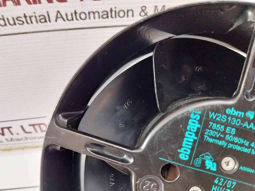 Ebm-papst W2S130-aa03-01 Ac Axial Fan 230V~ 50/60Hz 45/39W