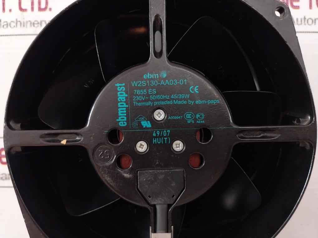 Ebm-papst W2S130-aa03-01 Axial Fan 230V 50/60Hz 45/39W