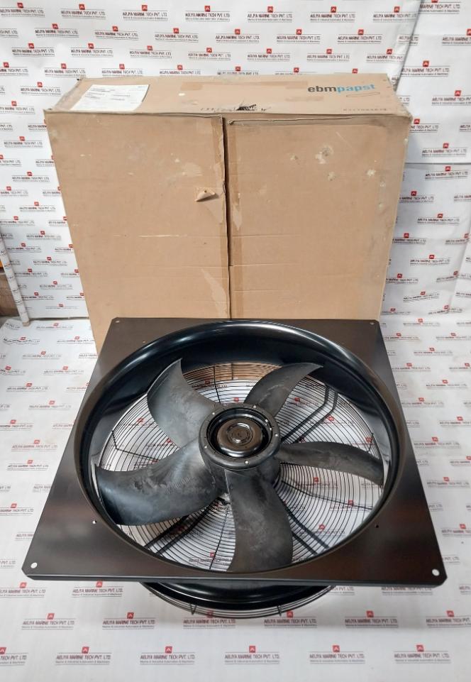 Ebm-papst W3G910-ku25-03/F01 50/60Hz 380-480Vac Flow Fan W/ Air Coil