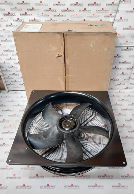 Ebm-papst W3G910-ku25-03/F01 50/60Hz 380-480Vac Flow Fan W/ Air Coil