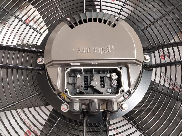 Ebm-papst W3G910-ku25-03/F01 50/60Hz 380-480Vac Flow Fan W/ Air Coil
