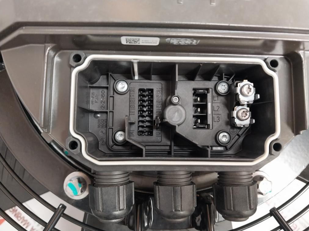 Ebm-papst Axial Fan With Fan Coil 380-480Vac 50/60Hz Part No. W3G910-ku25-03/F01