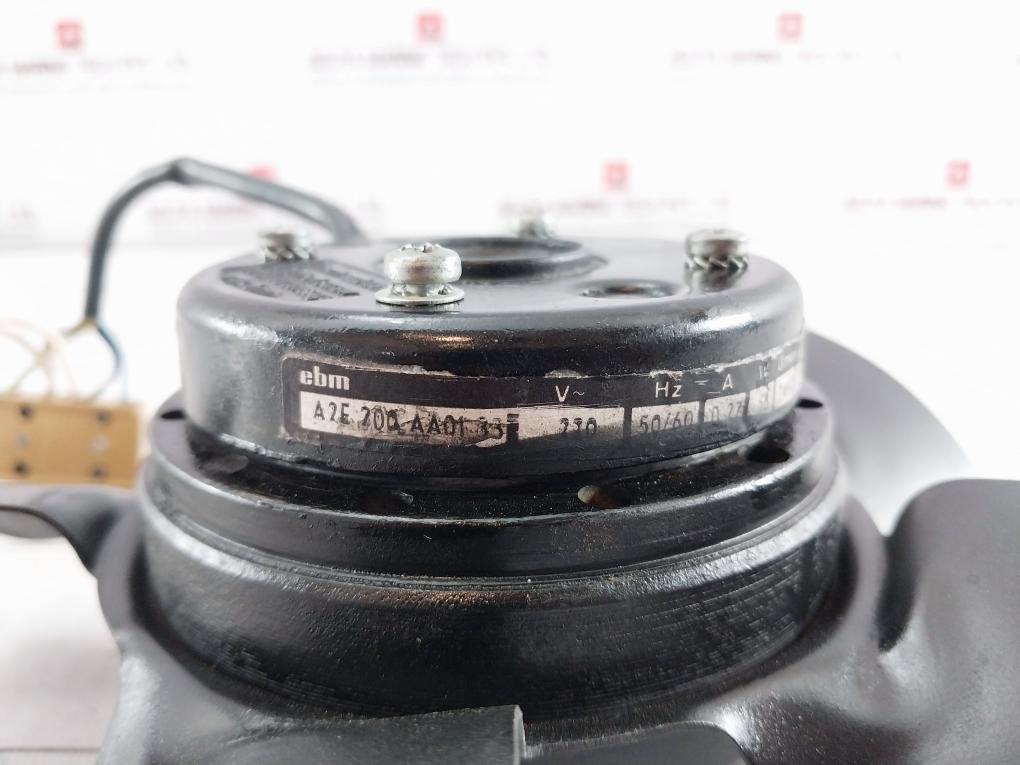 Ebm A2E200Aa0133 Fan Motor 220V 50/60Hz 0.27A 58W