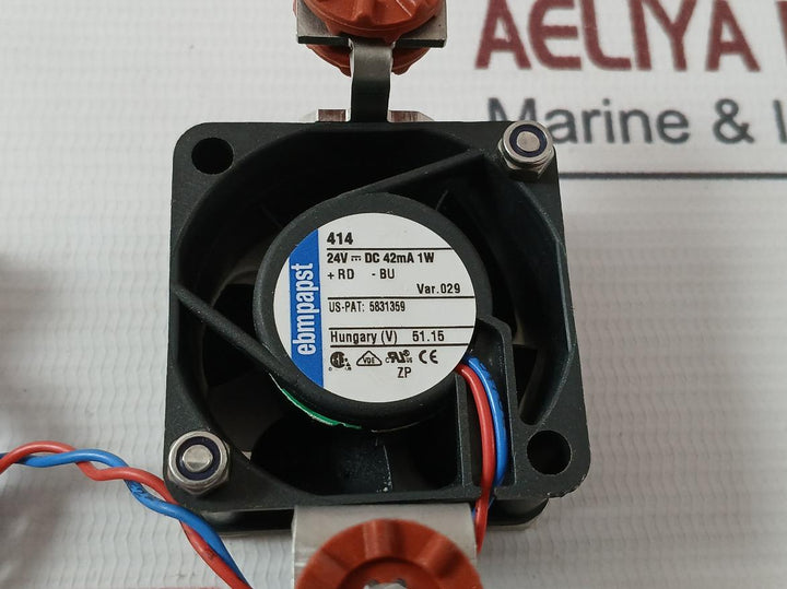 Ebmpapst 414 Jr Dc Axial Fan 24Vdc 1W