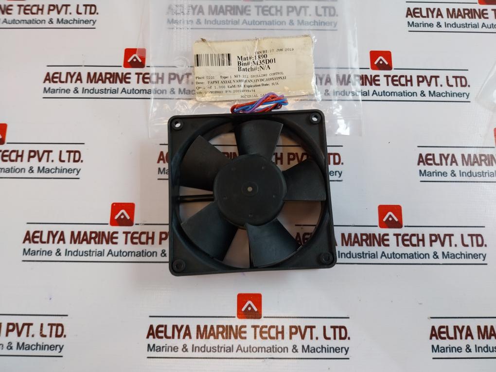 Ebmpapst 4312 Mv Dc Axial Compact Fan 20014899+74 12Vdc