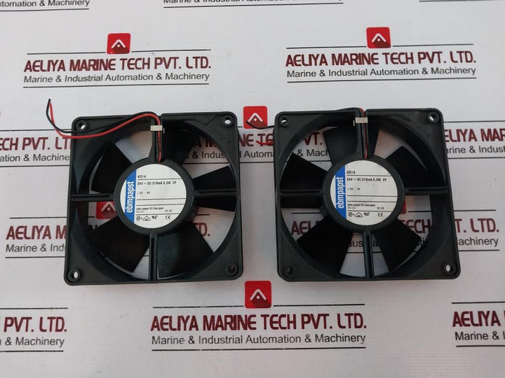 Ebmpapst 4314 Fan - 24v Dc, 210ma, 5.0w Wire Cabinet Cooling Fan