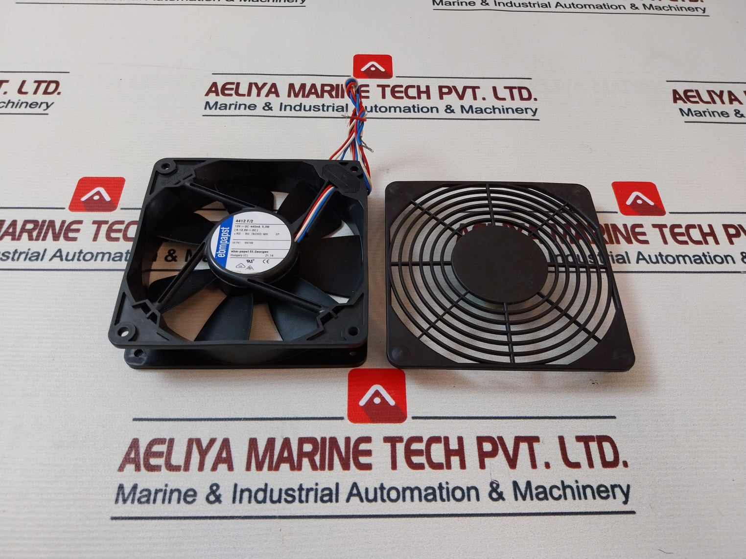 Ebmpapst 4412 F/2 Axial Fan 12V Dc 440Ma 8-12.6V