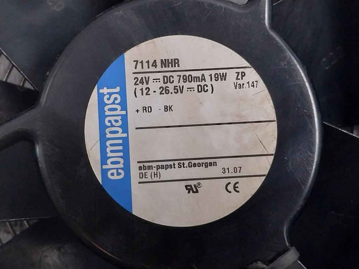 7114 Nhr Dc Axial Compact Fan 24V Dc 790Ma 19W