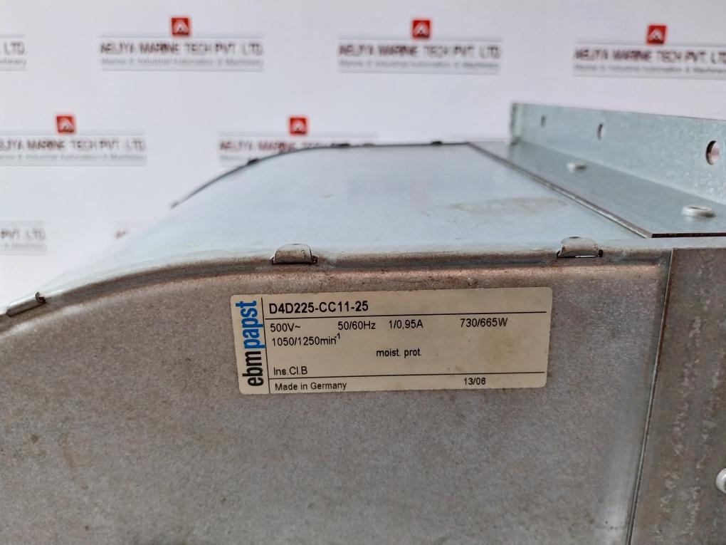 Ebmpapst D4D225-cc11-25 Centrifugal Ac Fan Blower 50/60Hz 1/0,95A 730/665W