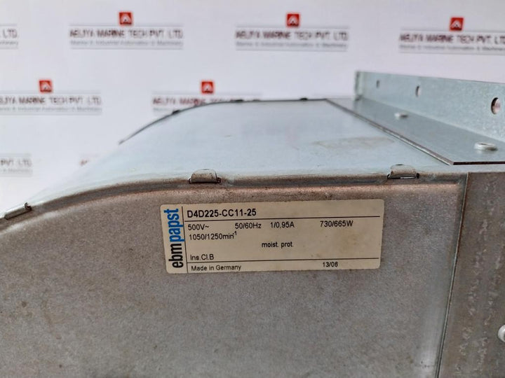 Ebmpapst D4D225-cc11-25 Centrifugal Ac Fan Blower 50/60Hz 1/0,95A 730/665W