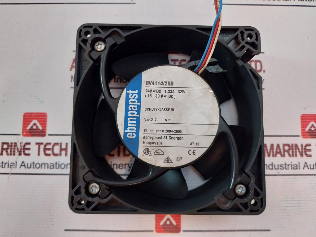 Ebmpapst Dv4114/2Nh Cooling Fan 24Vdc