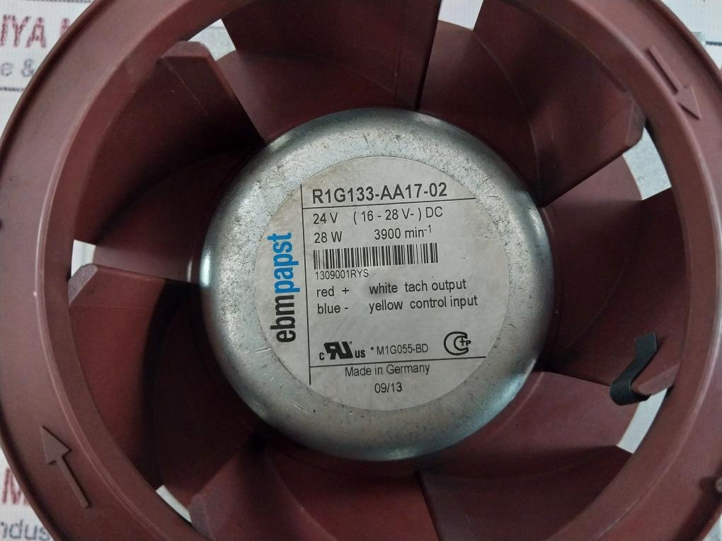 R1G133-aa17-02 Blower & Centrifugal Fan 24Vdc 3 Phase 47-63Hz