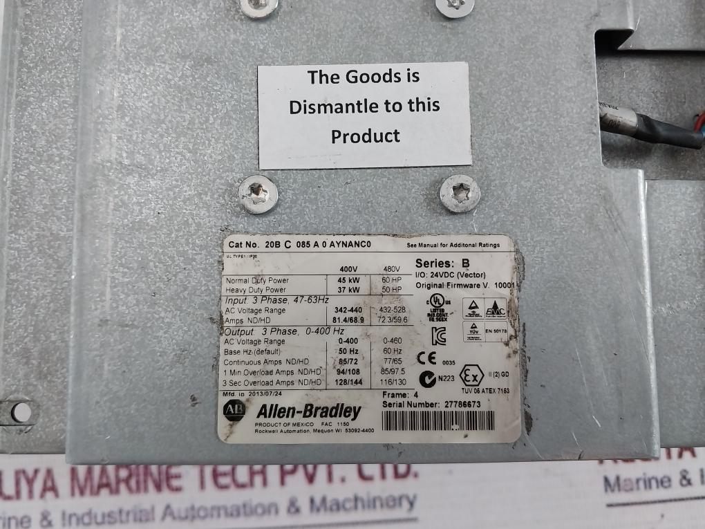 R1G133-aa17-02 Blower & Centrifugal Fan 24Vdc 3 Phase 47-63Hz