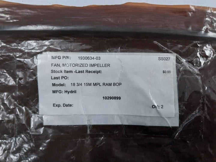 Ebmpapst R1G133-aa17-02 Centrifugal Fan Motorized Impeller 24V (16-28V-)