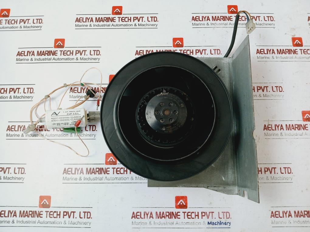 Ebmpapst R2E190-ae77-b8 Centrifugal Cooling Fan With Capacitor 1.27.4Ac2 Mkp