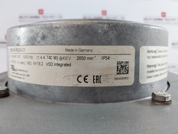 Ebmpapst R3G310-rq10-c1 Ec Axial Fan 380-480 Vac 50/60Hz