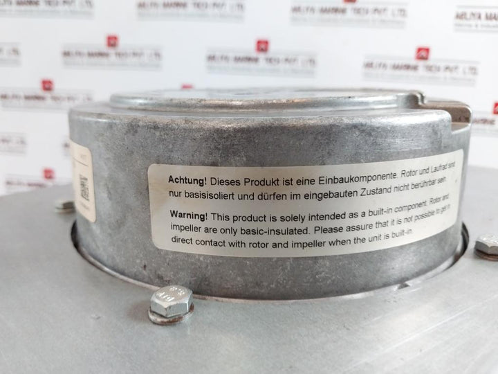Ebmpapst R3G310-rq10-c1 Inducer Blower Motor 380-480 Vac 50/60Hz Ip54 1.8A 1.0Kw