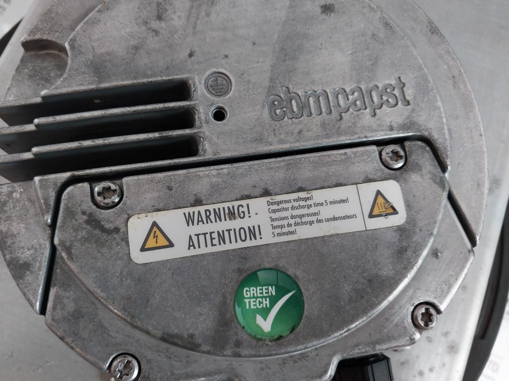 Ebmpapst R3G310-rq10-c1 Inducer Blower Motor 380-480 Vac 50/60Hz Ip54 1.8A 1.0Kw