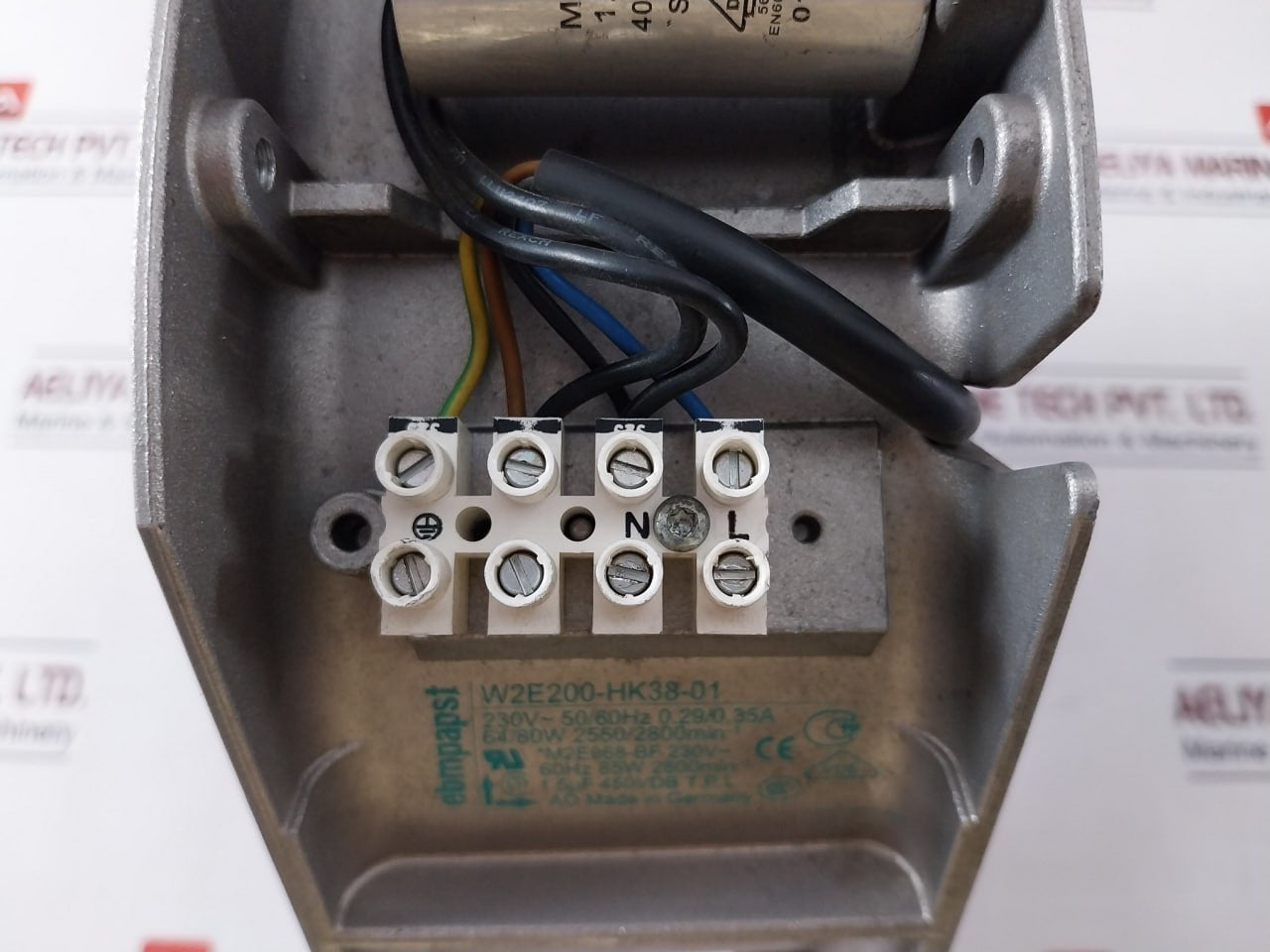 Ebmpapst W2E200-hk38-01 Axial Fan 230V 50/60Hz 0.29/0.35A 85W 2800Min-1, 1.5Uf