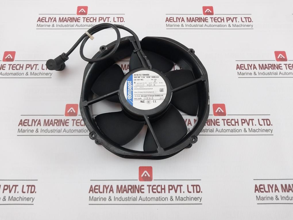 Ebmpapst 2218 F/2 Tdh40U Permanent Magnet Dc Motor 3Axd50000025505A
