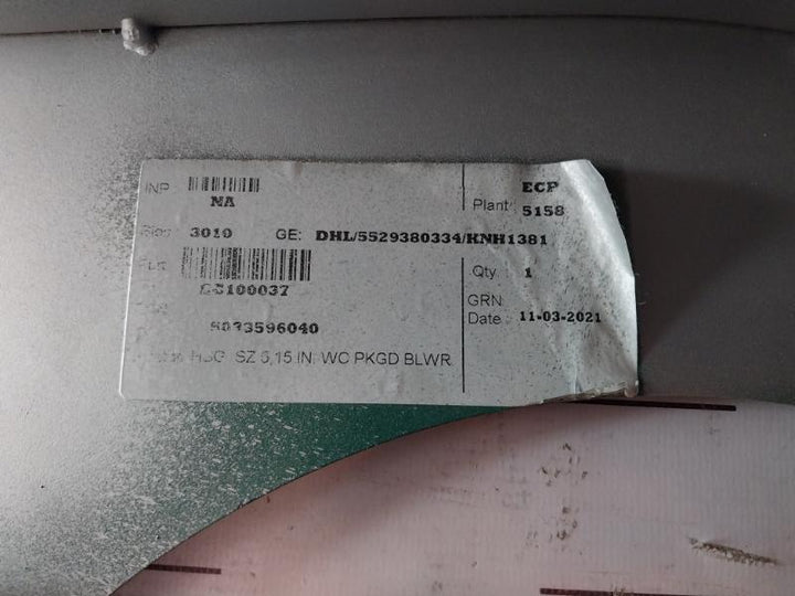 Ec100037 Centrifugal Packaged Blower Housing 5033596040