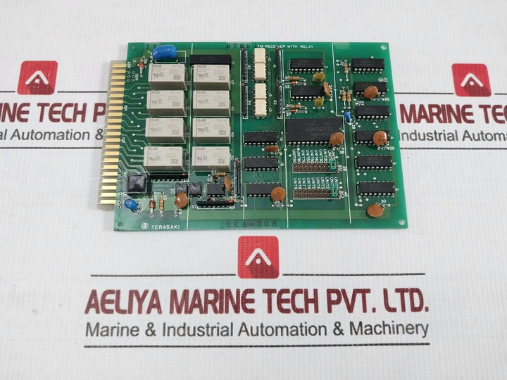 Eca-308 Tm Receiver With Relay Pcb Card Brand Terasaki
