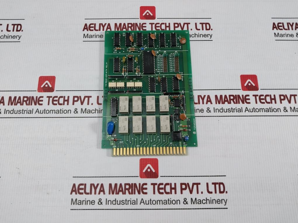 Eca-308 Tm Receiver With Relay Pcb Card Brand Terasaki