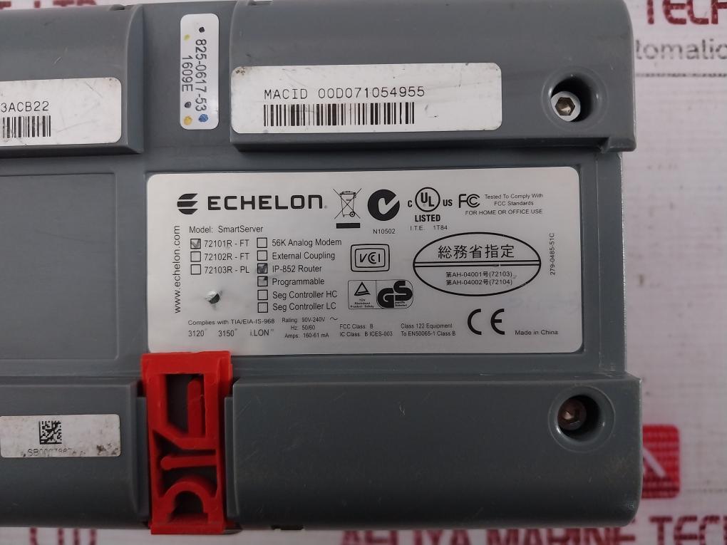 Echelon 72101R-ft Internet Server 279-0485-51C 90-240V 0300003Acb22