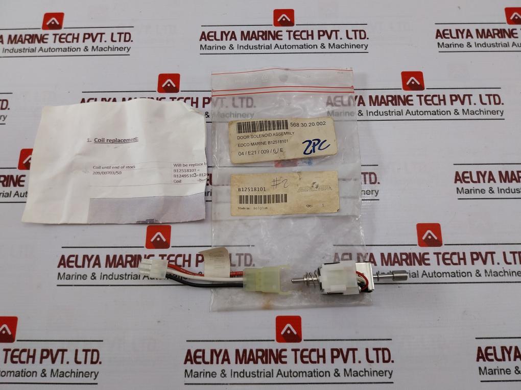 Eci B12495103 Door Solenoid Assembly Harness B12495201, B12518101